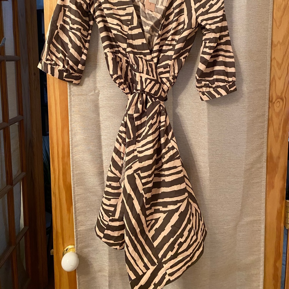 Silk Banana Republic Silk wrap dress